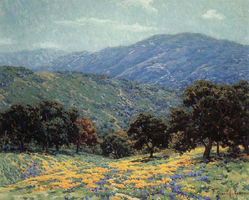 Granville Redmond Flowers Under the Oaks china oil painting image